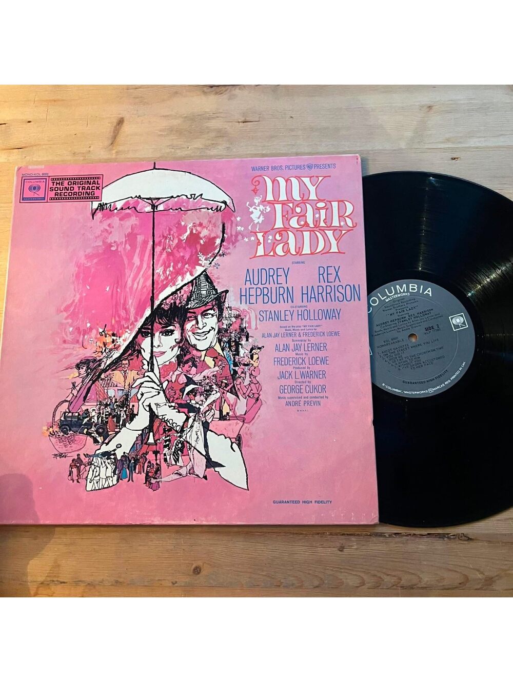 Various - My Fair Lady Original Soundtrack 33rpm VG+ VR18